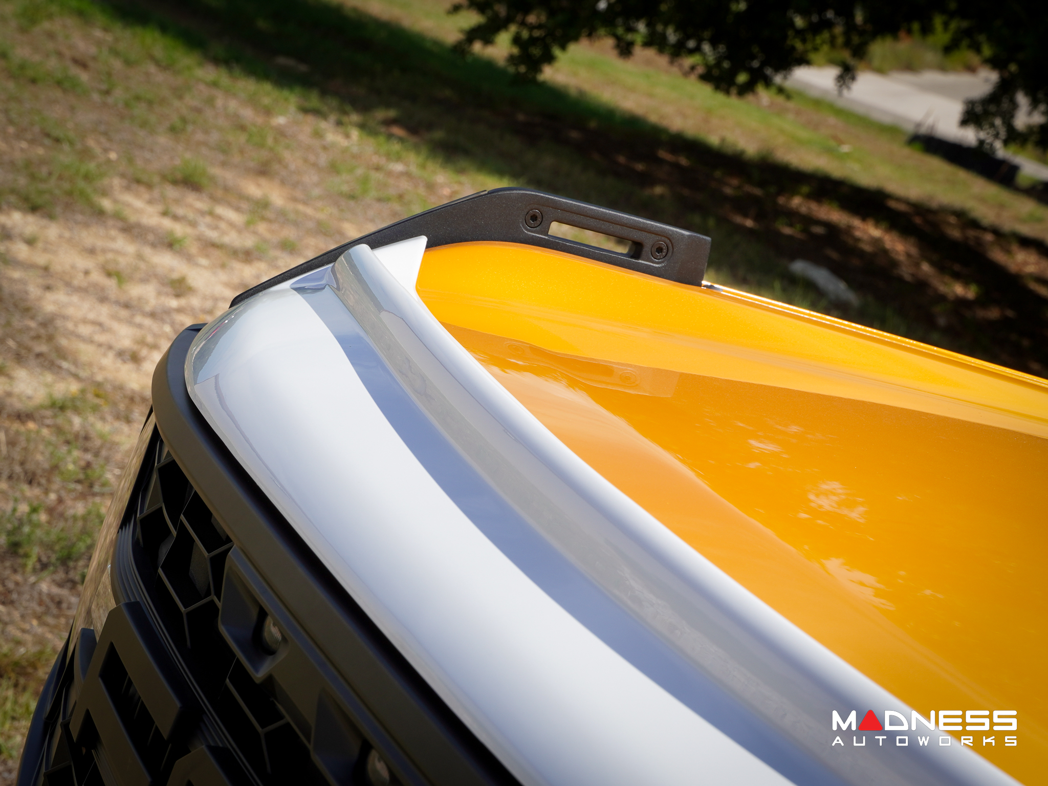 Ford Bronco Hood Deflector - Gloss White